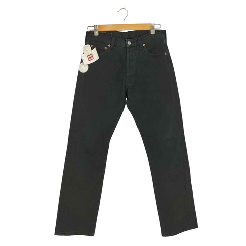 リーバイス Levis 00年 スペイン製 ユーロリーバイス 裏292 ボタンフライ ブラックデニムパンツ メンズ W30 L31