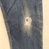 ディーゼルインダストリー Diesel Industry KRAYVER REGULAR SLIM-CARROT テーパードダメージデニムパンツ メンズ W:32 L:32