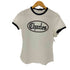 ディースクエアード DSQUARED2 フロントプリント S/S リンガーTシャツ レディース