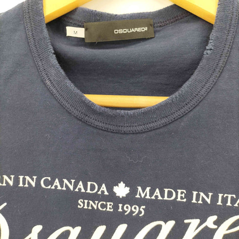 ディースクエアード DSQUARED2 フロントプリント S/S Tシャツ レディース import:M