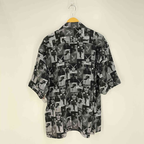サイトバイヨウジヤマモト syte by Yohji Yamamoto Cover Best Collage Big Short Sleeve Shirt カバーベストカレッジビッグショートスリーブシャツ メンズ JPN:3