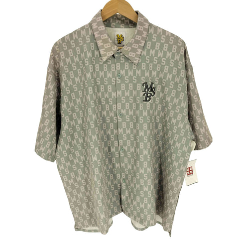 マイシュガーベイブ My Sugar Babe / MSB MSB LOGO MONOGRAM S/S SHIRT モノグラム シャツ メンズ JPN:XL