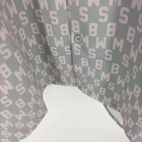 マイシュガーベイブ My Sugar Babe / MSB MSB LOGO MONOGRAM S/S SHIRT モノグラム シャツ メンズ JPN:XL