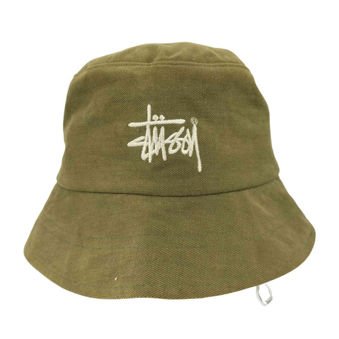 ステューシー Stussy 90s OLD ストックロゴ バケットハット メンズ L/XL