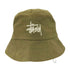 ステューシー Stussy 90s OLD ストックロゴ バケットハット メンズ L/XL