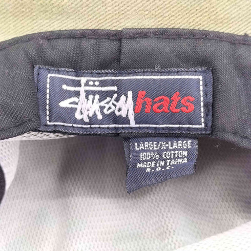 ステューシー Stussy 90s OLD ストックロゴ バケットハット メンズ L/XL
