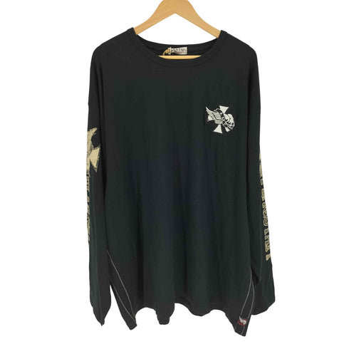 フラッグスタフ F-LAGSTUF-F ARIZONA MOTORCYCLE プリント L/S Tシャツ メンズ 6L