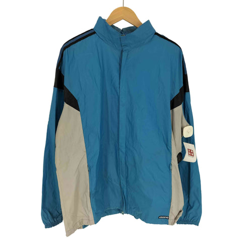 アディダス adidas 70-80S フランス製 PRODUCTION VENTEX パッカブルフード ジップアップ ジャケット PRESTILジップ メンズ 180