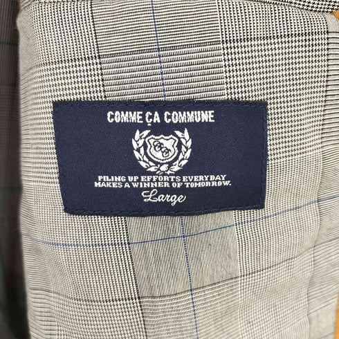コムサコミューン COMME CA COMMUNE 2Bチェースターフィールドコート メンズ JPN:L