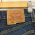 リーバイス Levis 90S 99年製 02月 ボタン裏553 501 ボタンフライデニムパンツ ダメージ加工 メンズ W31 L32