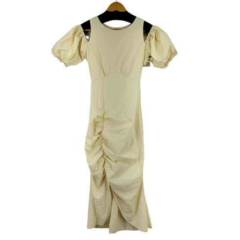 fiolily Open Shoulder Mermaid Dress オープンショルダーマーメイドワンピース レディース FREE