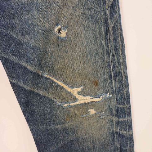 リーバイス Levis 90S 97年製 2月 ボタン裏555 バレンシア工場製 USA製 501XX 復刻BIGE デニムパンツ メンズ W32 L32