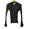 レイビームス Ray BEAMS ミックス リブ レース カフス クルーネック ニット レディース ONE SIZE