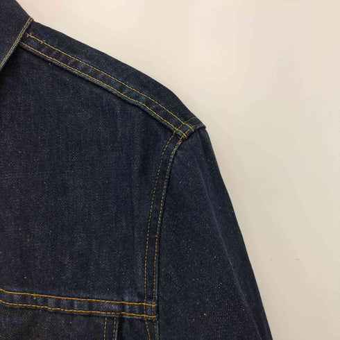 リーバイス Levis 90S USA製 97年製 05月 ボタン裏555 バレンシア工場製 復刻BIGE 70557 0006 557XX 3rdデニムジャケット 濃紺 メンズ 40