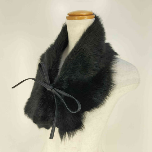 Vesgioia FUR&LEATHER ファー レザー ティペット レディース