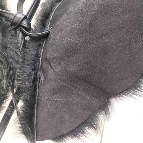 Vesgioia FUR&LEATHER ファー レザー ティペット レディース