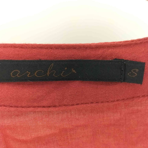 Archi 刺し子 カシュクールワンピース レディース S