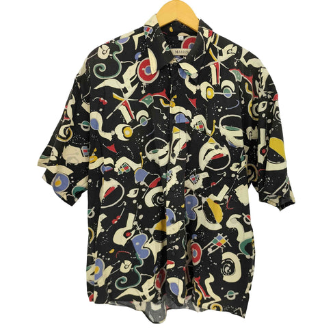 90sMARIOS 総柄レギュラーカラーシャツ メンズ JPN:XL