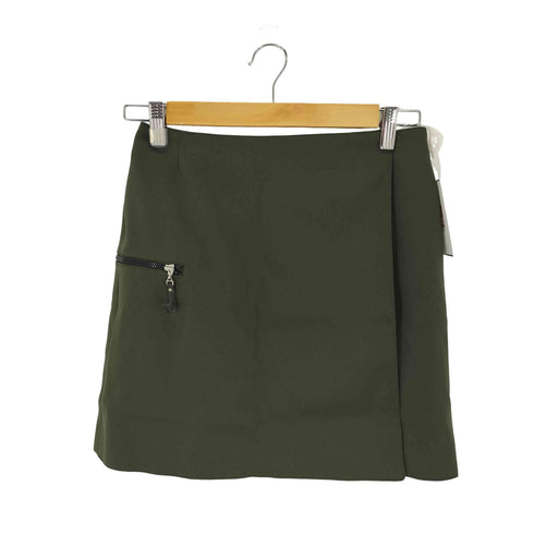 バーバリーブルーレーベル BURBERRY BLUE LABEL ジップポケットラップスカート ノバチェック レディース EUR:38
