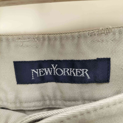 ニューヨーカー NEWYORKER テーパード チノパンツ メンズ