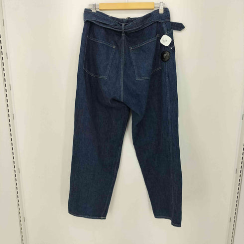 コモリ COMOLI 21SS デニムベルテッドパンツ メンズ