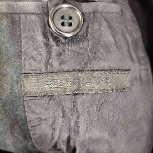 ヘルムートラング HELMUT LANG MADE IN ITALY 襟切替 1B シングル テーラードジャケット レディース EUR:38