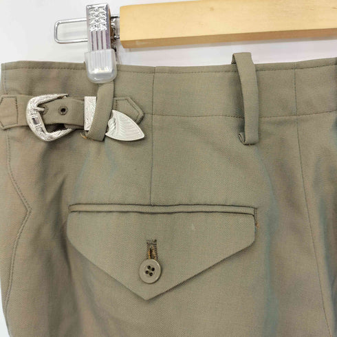 トーガビリリース TOGA VIRILIS 20AW シャンブレーツイルサイドベルトスラックス メンズ