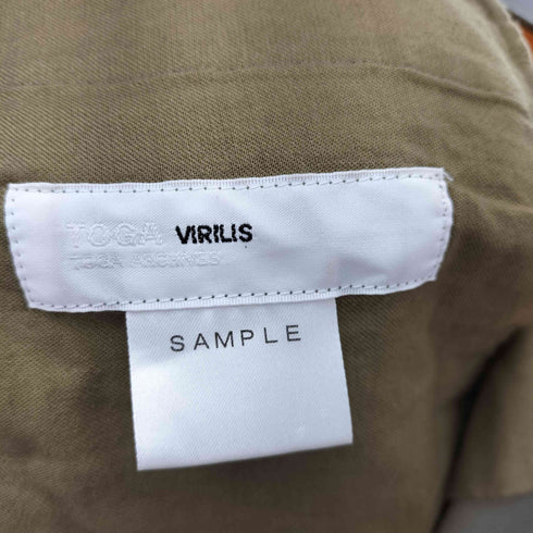 トーガビリリース TOGA VIRILIS 20AW シャンブレーツイルサイドベルトスラックス メンズ