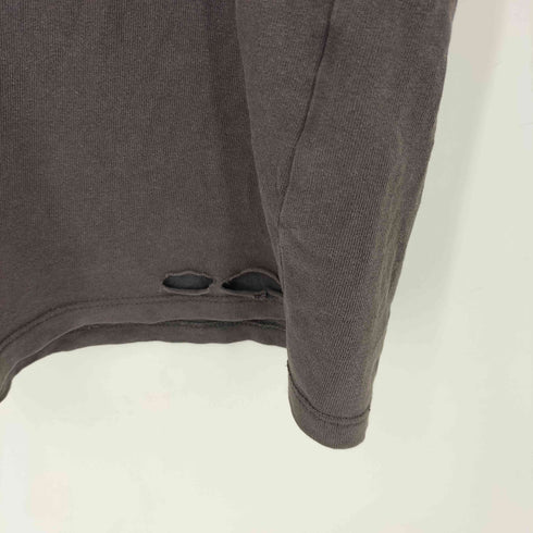 エムピーストゥディオス M.P Studios ダメージ加工 プリント S/S Tシャツ メンズ JPN:3