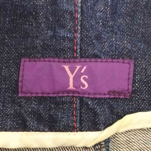 ワイズ Ys Y's PINK 16AW サイドボタン ワイドデニムパンツ レディース 2