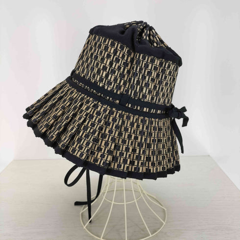 LORNA MURRAY プリーツハット レディース M