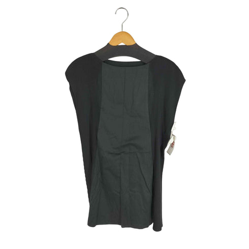 イッセイミヤケ ISSEY MIYAKE 00S グレータグ プリーツ 切替 ノースリーワンピース レディース JPN:2