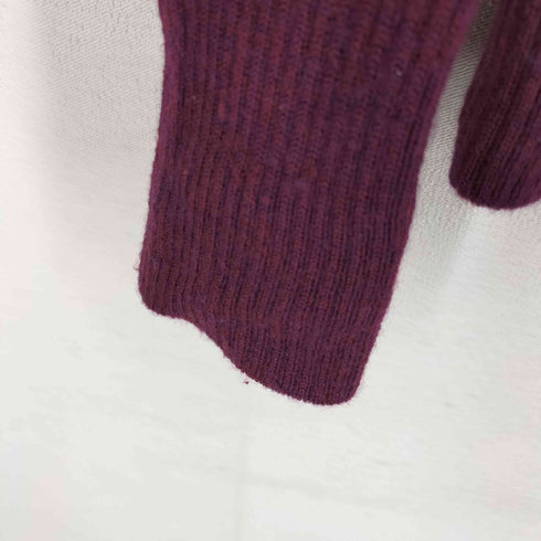 イッセイミヤケ ISSEY MIYAKE 1325.ISSEYMIYAKE タートルパフスリーブ横リブニット レディース JPN:2