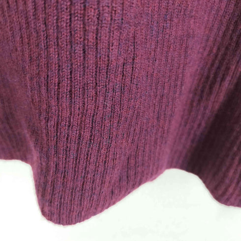 イッセイミヤケ ISSEY MIYAKE 1325.ISSEYMIYAKE タートルパフスリーブ横リブニット レディース JPN:2