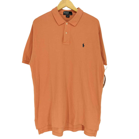 ポロバイラルフローレン Polo by RALPH LAUREN 鹿の子 ポニー刺繍S/S ポロシャツ メンズ
