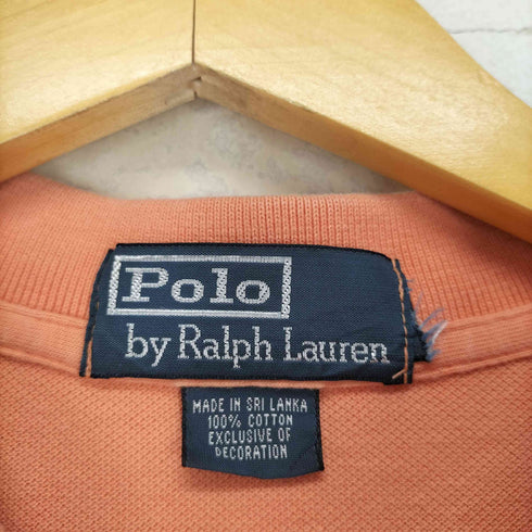 ポロバイラルフローレン Polo by RALPH LAUREN 鹿の子 ポニー刺繍S/S ポロシャツ メンズ