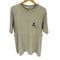 90S JEFFTY USA製 Guadeloupe フィッシュ プリント S/S Tシャツ シングルステッチ メンズ import:XL