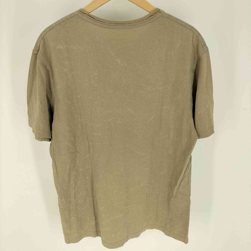 CREMIEUX 大判 エンジェル プリント S/S Tシャツ 切りっぱなしリブ メンズ import:L