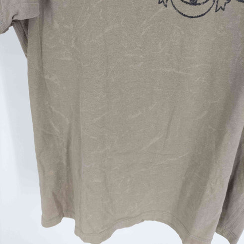 CREMIEUX 大判 エンジェル プリント S/S Tシャツ 切りっぱなしリブ メンズ import:L