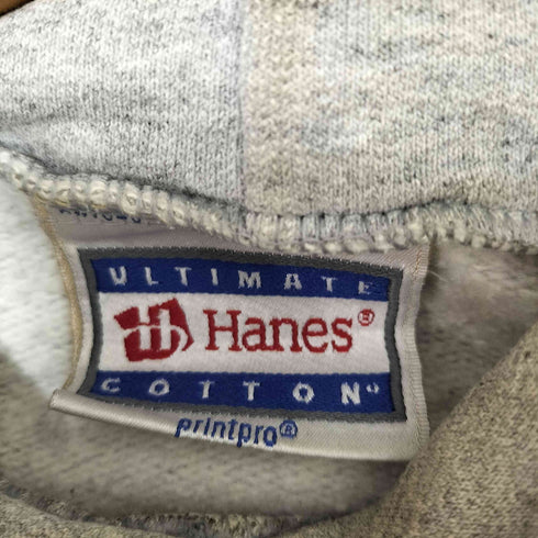 90S Hanes ULTIMATE COTTON ボディ CLASS OF ATHLETIC DEPT カプセル 3段 カレッジプリント プルオーバー パーカー メンズ import:M