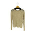 ザラ ZARA ラメ ハイゲージ ニット レディース import:L