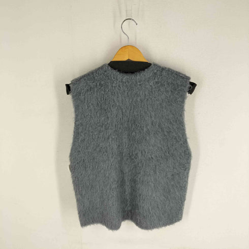 ミラオーウェン Mila Owen ファーライクニットベスト付ロングTOPS レディース ONE SIZE