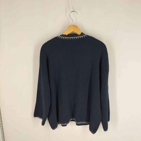 ザラ ZARA スキッパー ビッグシルエット ニット レディース import:L