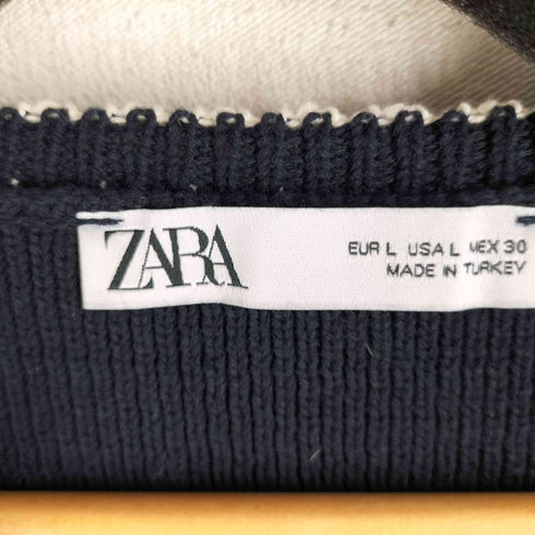 ザラ ZARA スキッパー ビッグシルエット ニット レディース import:L