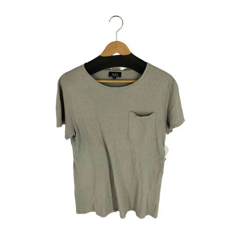 アーペーセー A.P.C. ルーマニア製 メランジ Tシャツ メンズ import:S