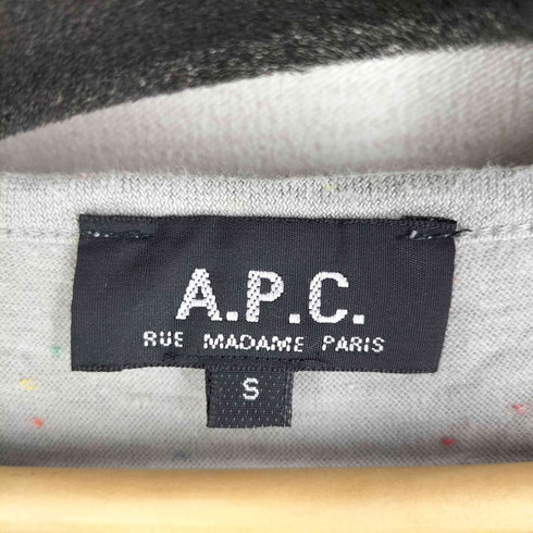 アーペーセー A.P.C. ルーマニア製 メランジ Tシャツ メンズ import:S