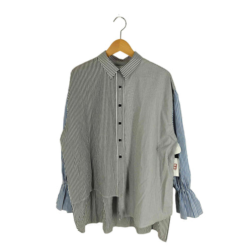 ヘリンドットサイ HeRIN.CYE Frill asymmetry shirt レディース FREE