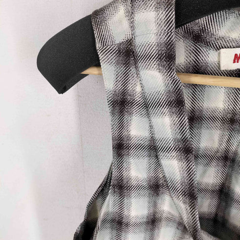 マルニ MARNI 変形デザイン チェック ノースリーブ ブラウス レディース EUR:42