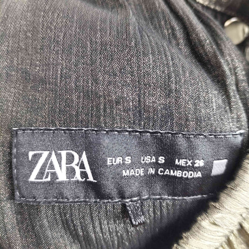 ザラ ZARA 羽織 ワイドイージーパンツ プリーツ セットアップ レディース S