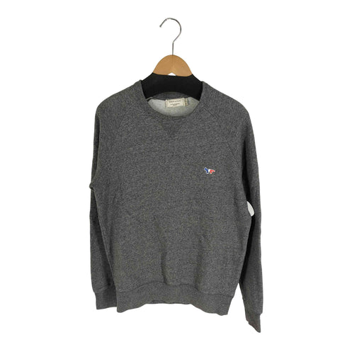 メゾンキツネ MAISON KITSUNE トリコロール フォックス パッチ スウェット メンズ import:XS